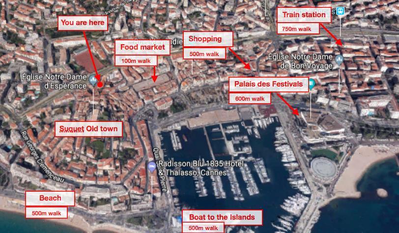 Forville Cannes Extérieur photo